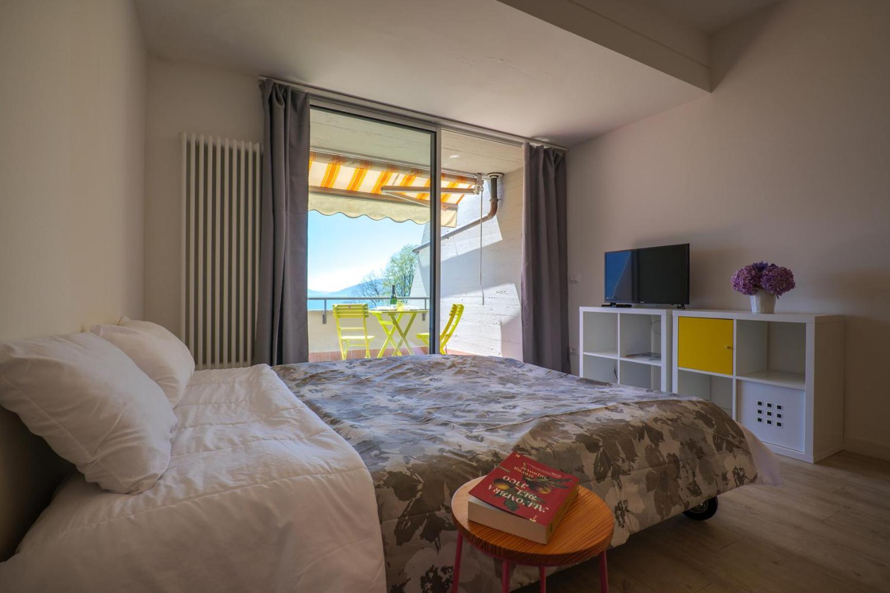 Residenz La Selva Studio-Apartments Ghiffa Δωμάτιο φωτογραφία
