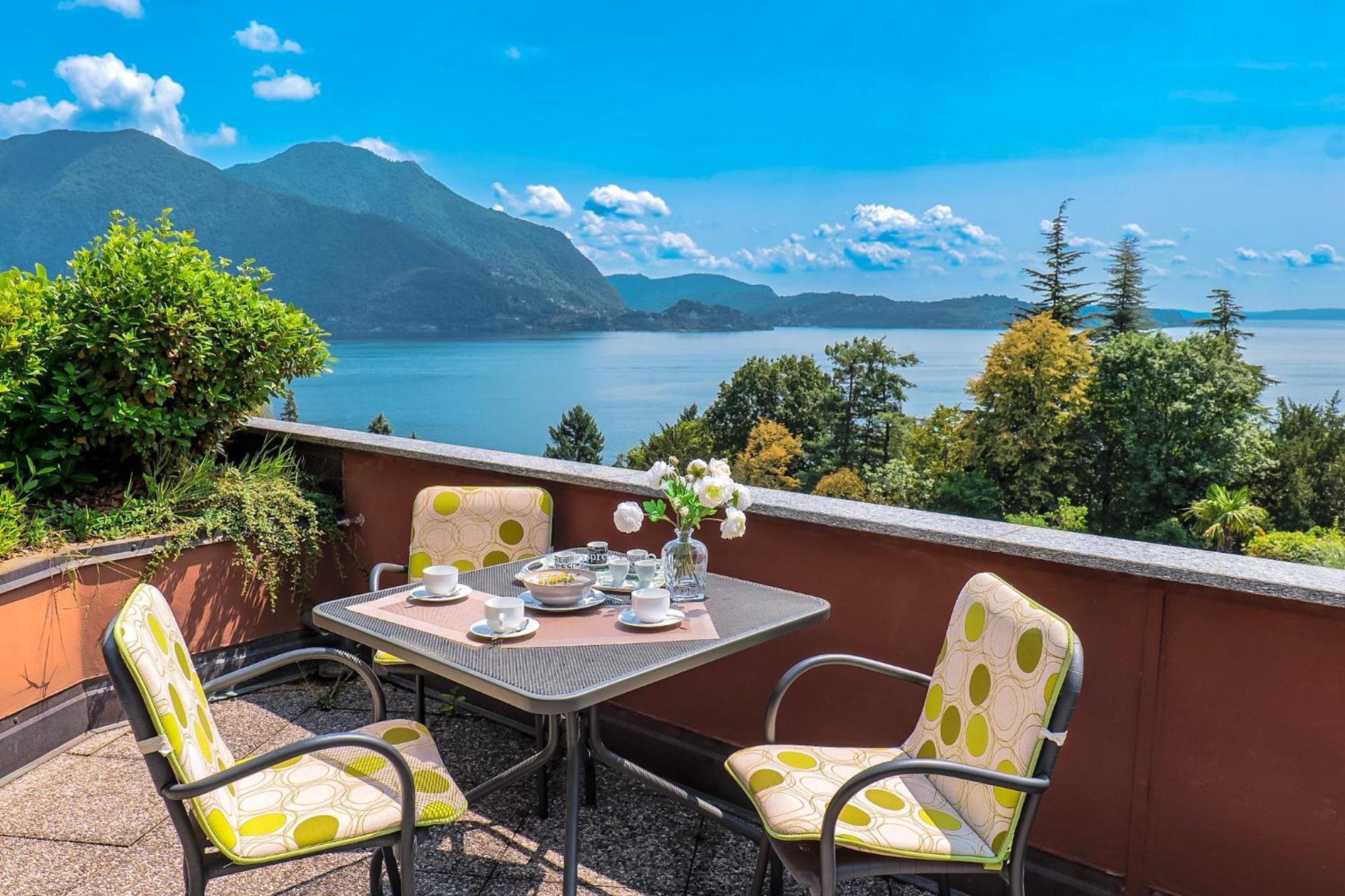 Residenz La Selva Studio-Apartments Ghiffa Δωμάτιο φωτογραφία