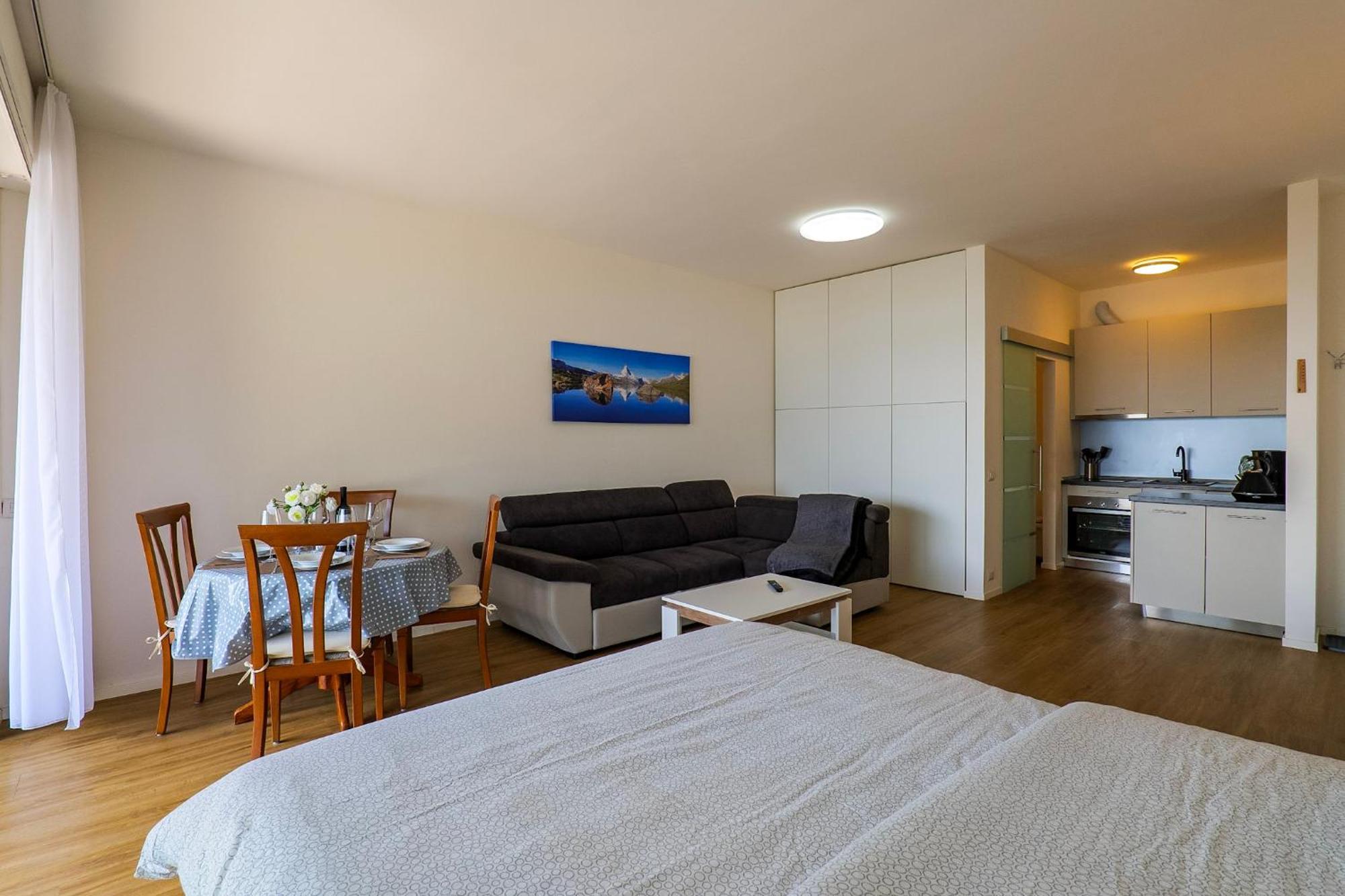 Residenz La Selva Studio-Apartments Ghiffa Δωμάτιο φωτογραφία