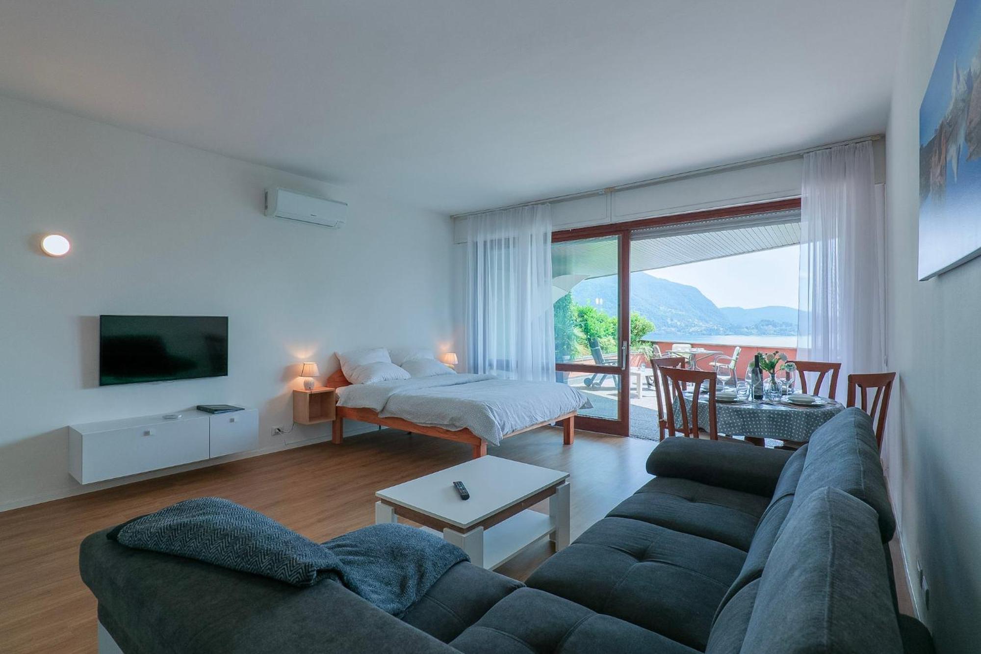 Residenz La Selva Studio-Apartments Ghiffa Δωμάτιο φωτογραφία